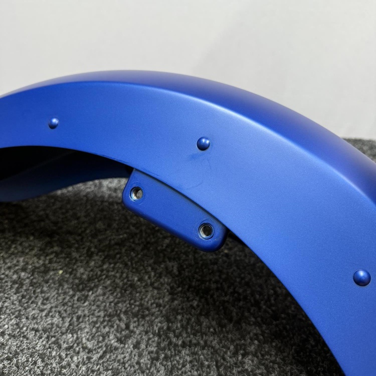 Indian Scout front fender / mudguard in Matt Blue Fire